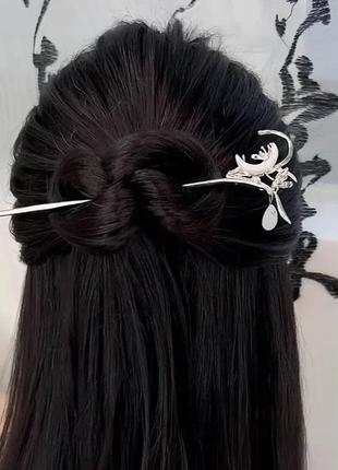Неймовірна китайська паличка для волосся  місяць8 фото