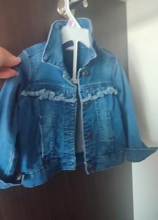 Джинсова куртка 98