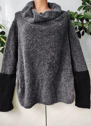 Немецкий бренд  сабины скудельный и сандры хиндал-датчер объемный свитер размер s