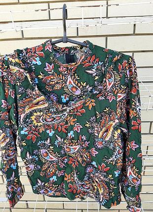 Блуза женская, хлопок, размер м.