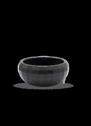 Вазон "aranjman saksi orta" для сукулентів 2л 23,5*10,5см, karasu*16 (антрацит)