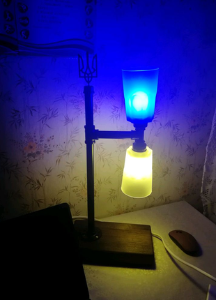 Світильник в стилі лофт. лампа настільна.1 фото
