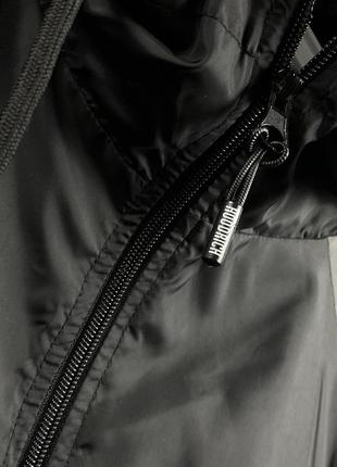 Чоловіча чорна куртка/анорак hoodrich5 фото
