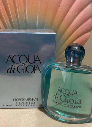 Парфумована вода giorgio armani acqua di gioia аква ді джоя 100 мл1 фото