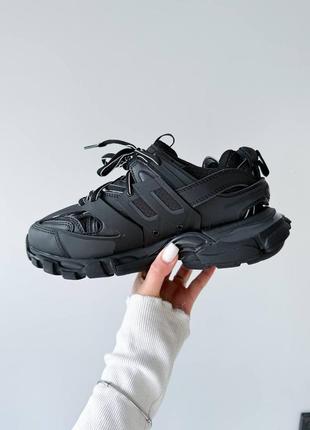 Кроссовки balenciaga track 3.0 black3 фото