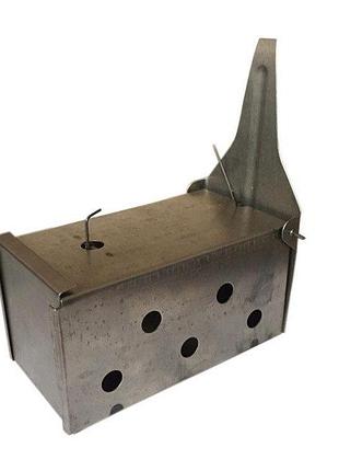 Мышеловка-домик металлическая 12.5×7×6.2 см | живоловка для мышей и грызунов многоразовая