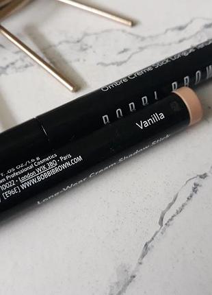 Тіні в стіку від bobbi brown long-wear cream shadow stick2 фото