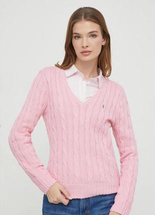 Хлопковый свитер polo ralph lauren