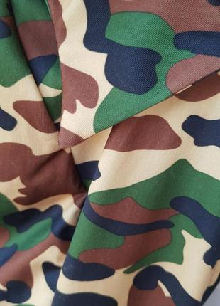 Платье - халат от костюма солдата6 фото