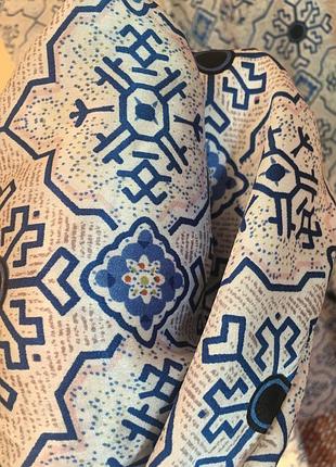 Атласные кюлоты topshop tile print culottes6 фото