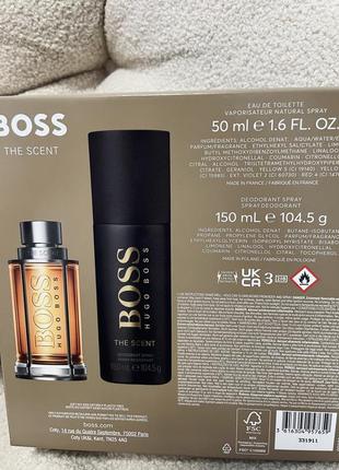 Набор мужской парфюма boss the scent2 фото