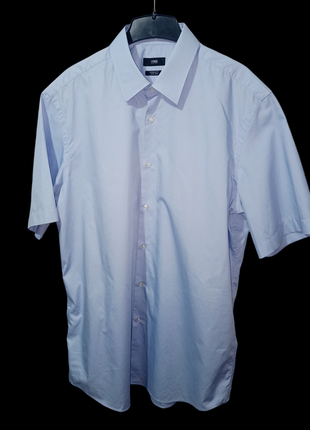 Hugo boss рубашка голубая