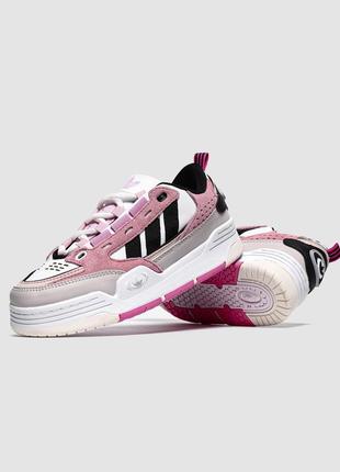 Женские кроссовки розовые adidas adi20001 фото