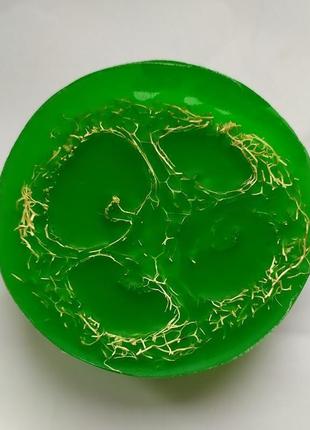 Мыло с люфой массажное