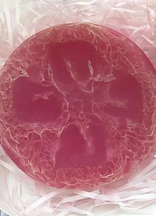 Мыло с люфой массажное