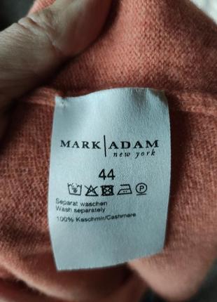 Персиковый свитерик 100%кашемир mark adam5 фото