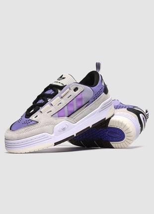 Женские кроссовки фиолетовые adidas adi2000 purple1 фото