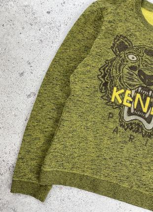 Kenzo tiger face sweatshirt свитшот кофта6 фото