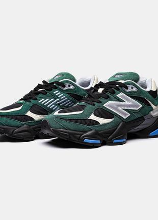 Жіночі кросівки зелені new balance 90607 фото