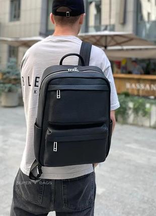 Мужской кожаный рюкзак для ноутбука и поездок tiding bag sb-133863