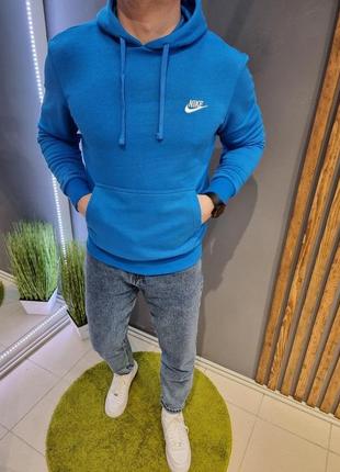 Чоловіча спортивна толстовка худі з капішоном nike