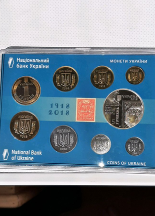 Колекційний набір монети україни, 2018 року10 фото