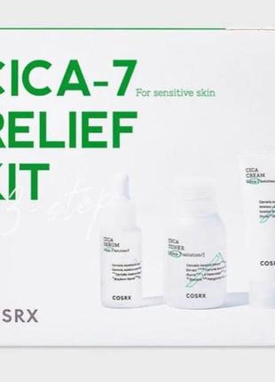 Cica-7 relief kit, тонер, догляд за обличчям