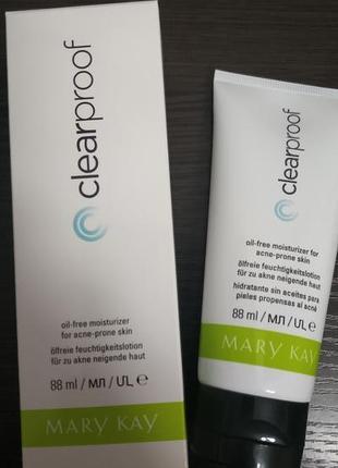 Обезжиренный увлажняющий крем для проблемной кожи clearproof mary kay, мери кей