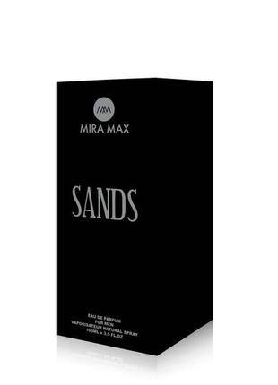 Парфумована вода для чоловіків “sands” mira max, 100 мл3 фото