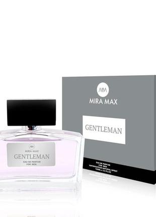 Парфумована вода для чоловіків “gentleman” mira max, 100 мл