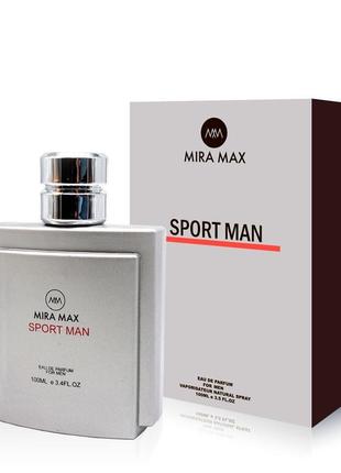 Парфумована вода для чоловіків “sport man” mira max, 100 мл