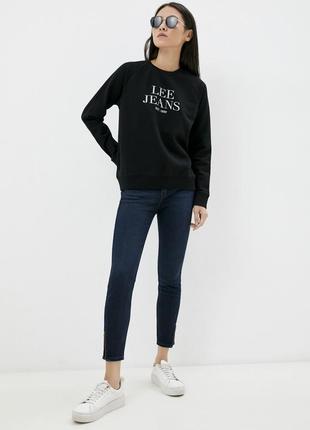 Джинсі scarlett high сині скіні джинси завужені skinny fit lee3 фото