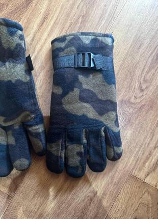 Рукавиці зимові камуфляж