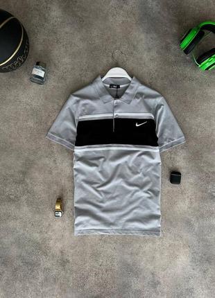 Мужская футболка с коротким рукавом поло чоловіча спортивні футболка поло nike