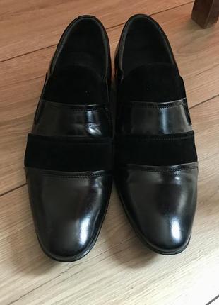 Туфли мужские tarol, кожа 40 г.