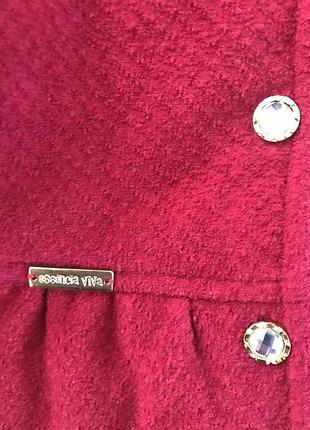 Шикарне пальтишко на флісі