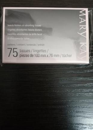 Матирующие салфетки мери кей mary kay