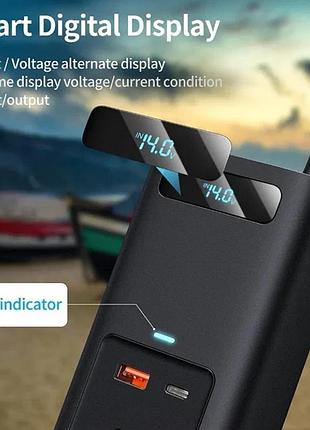 Автомобільний інвертор baseus 150w, 12в/220в, 150 вт, швидка зарядка usb6 фото