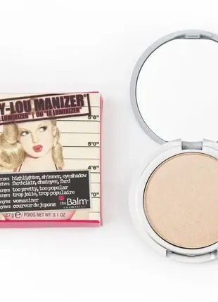 Thebalm mary-lou manizer хайлайтер - тіні для повік 2,7гр5 фото