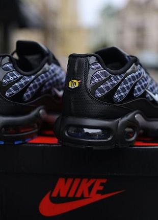 Кросівки nike air max plus tn black france blue white5 фото