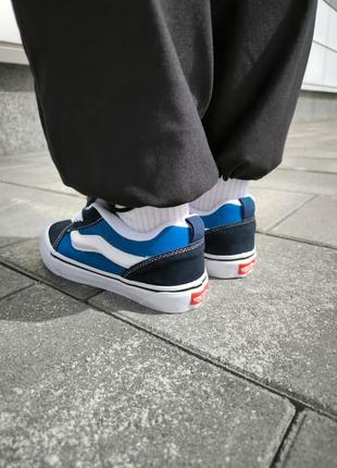 Vans knu skool navy blue9 фото