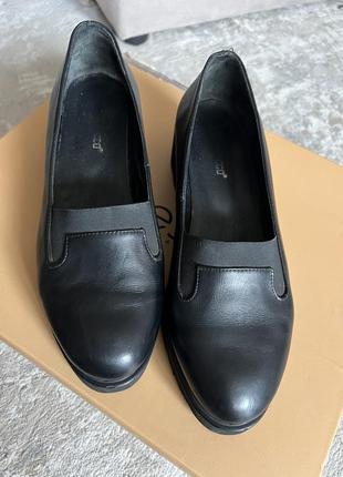 Кожаные туфли слипоны donna rico,размер 392 фото