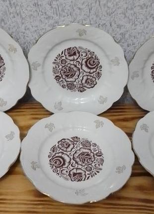 Тарілки часів срср.