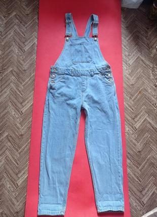 Джинсовый комбинезон штанами denim co