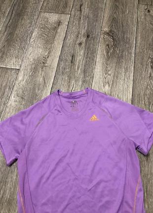 Спортивная футболка adidas formotion фиолетовая оригинальная2 фото