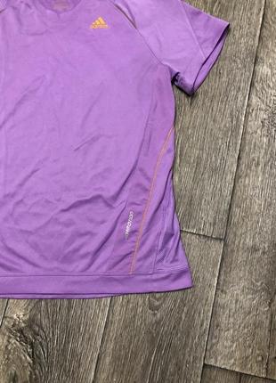 Спортивна футболка adidas formotion фіолетова оригінальна4 фото