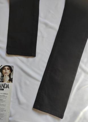 Женские однотонные джинсы esmara черного цвета брюки5 фото
