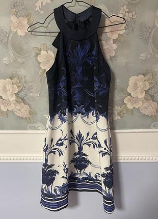 Шикарна сукня богемний принт