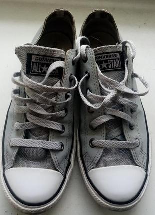 Оригинал. 23,5 см. кожаные кеды converse all star4 фото