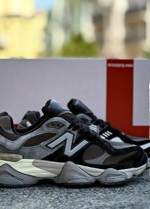 Кроссовки new balance 9060 black grey1 фото